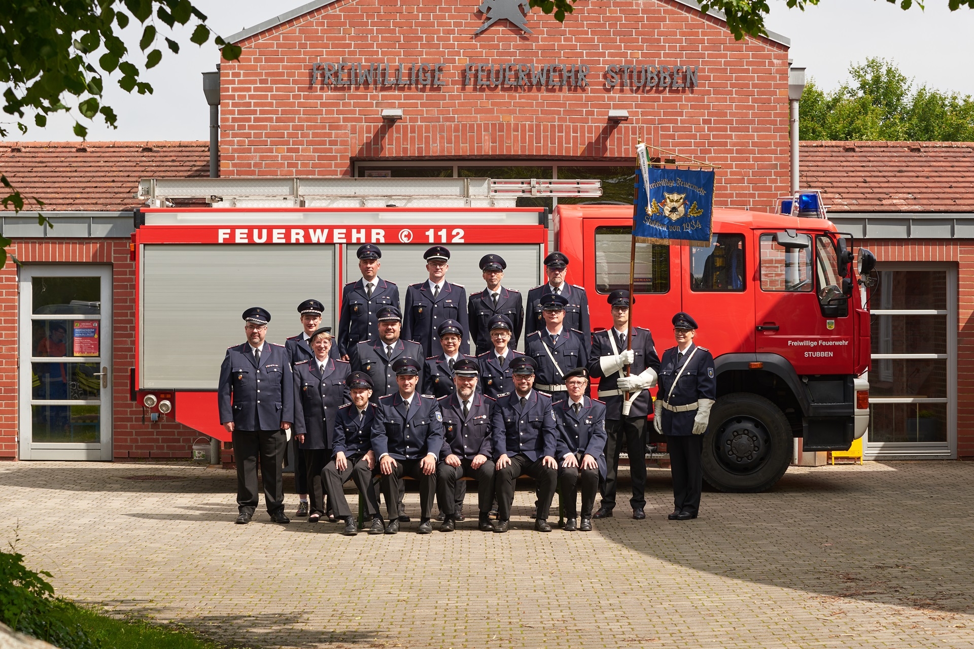 FF Stubben mit neuem Dienstfahrzeug