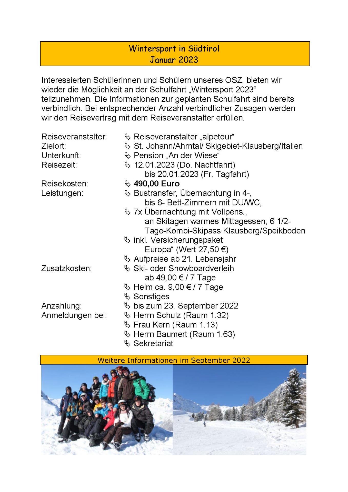 Infoblatt