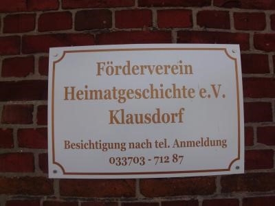 Heimatgeschichte-Klausdorf