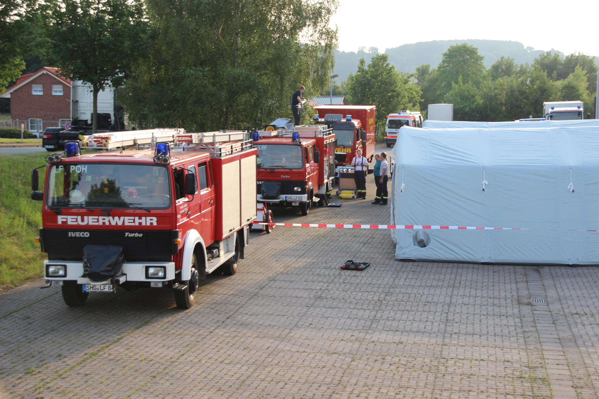 Die Logistik-Einheit-Feuerwehr