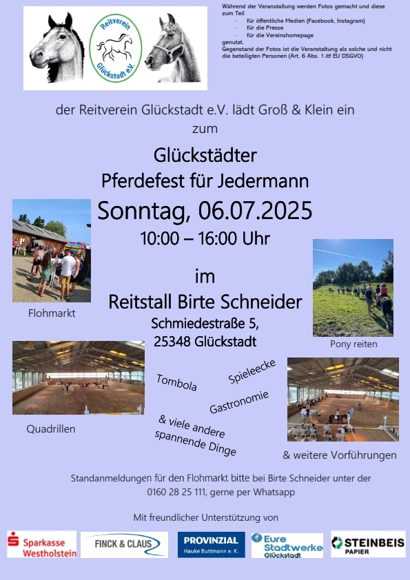 Glückstädter Pferdefest 2025