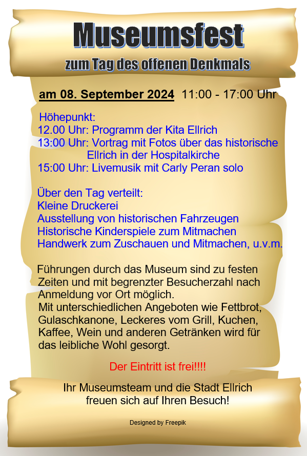 Einladung Museumsfest