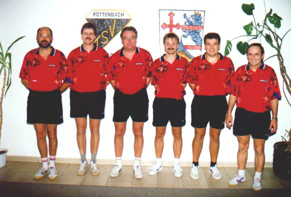 Die 1. Mannschaft 1992