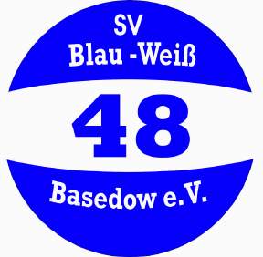 Logo vom SV Blau-Weiß 48 Basedow