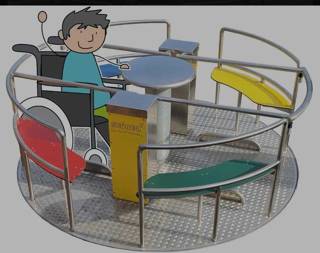 Karussell für Alle am Waldspielplatz