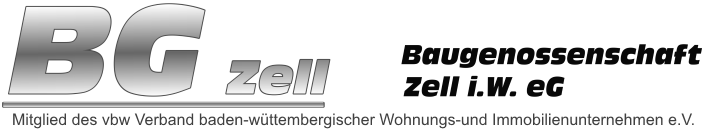 Logo Baugenossenschaft Zell i.W.
