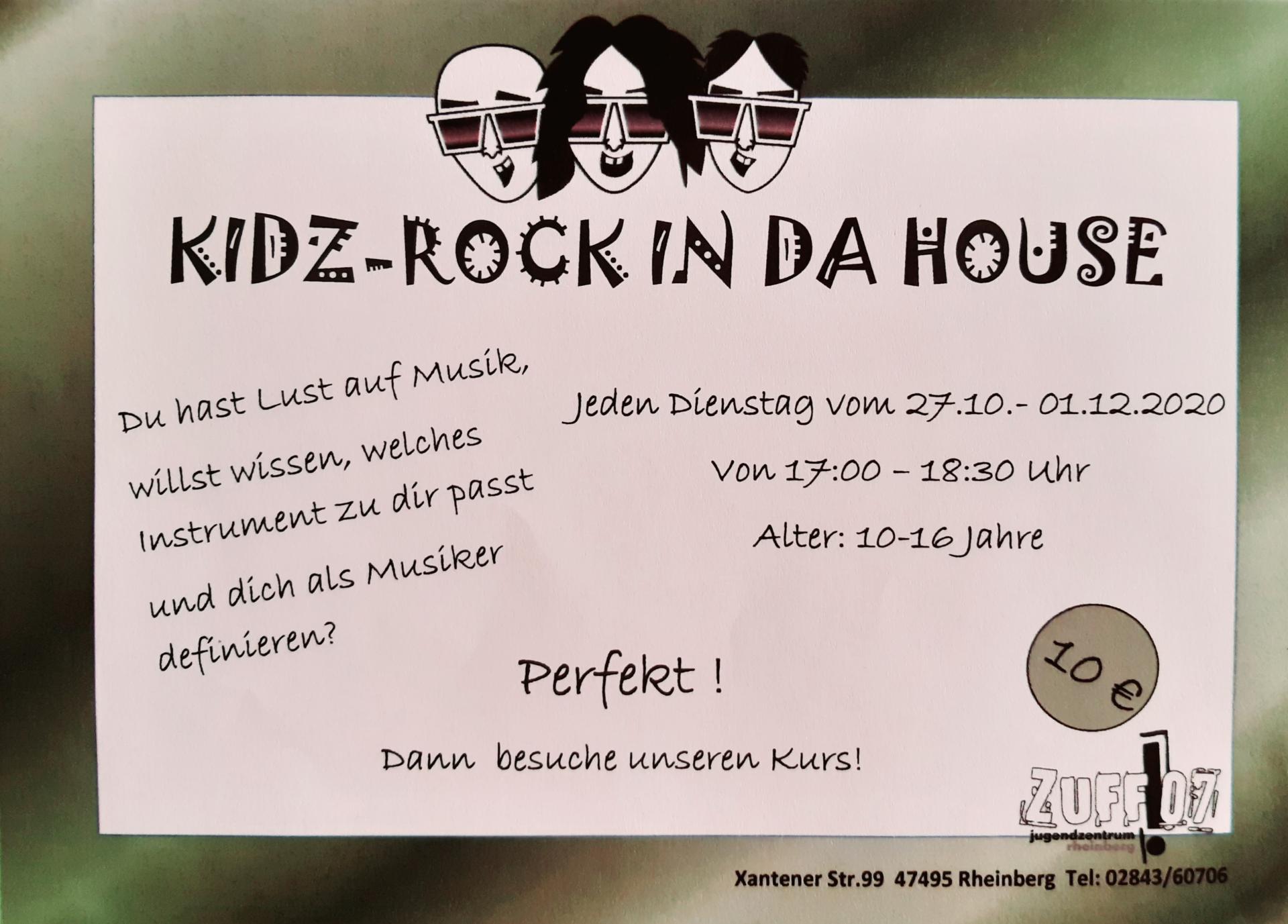 Kidz Rock In Da House Kidz Rock In Da House