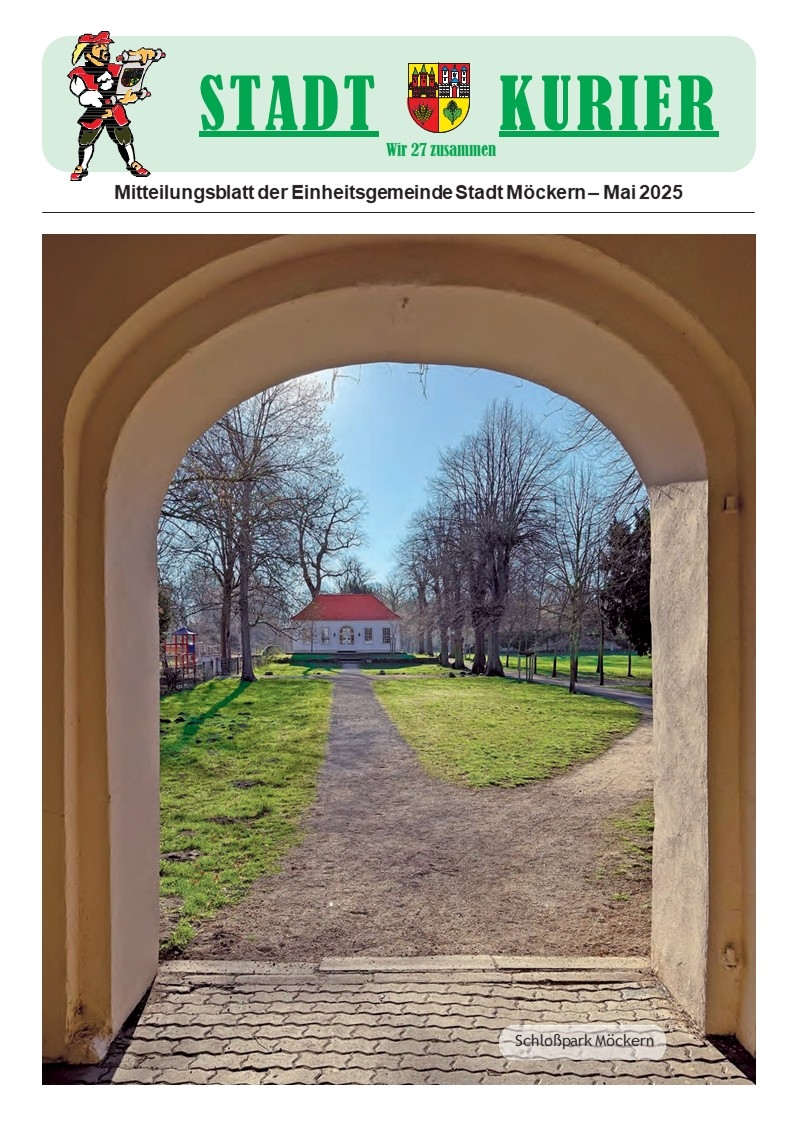 Stadtkurier 2025/05 Startseite