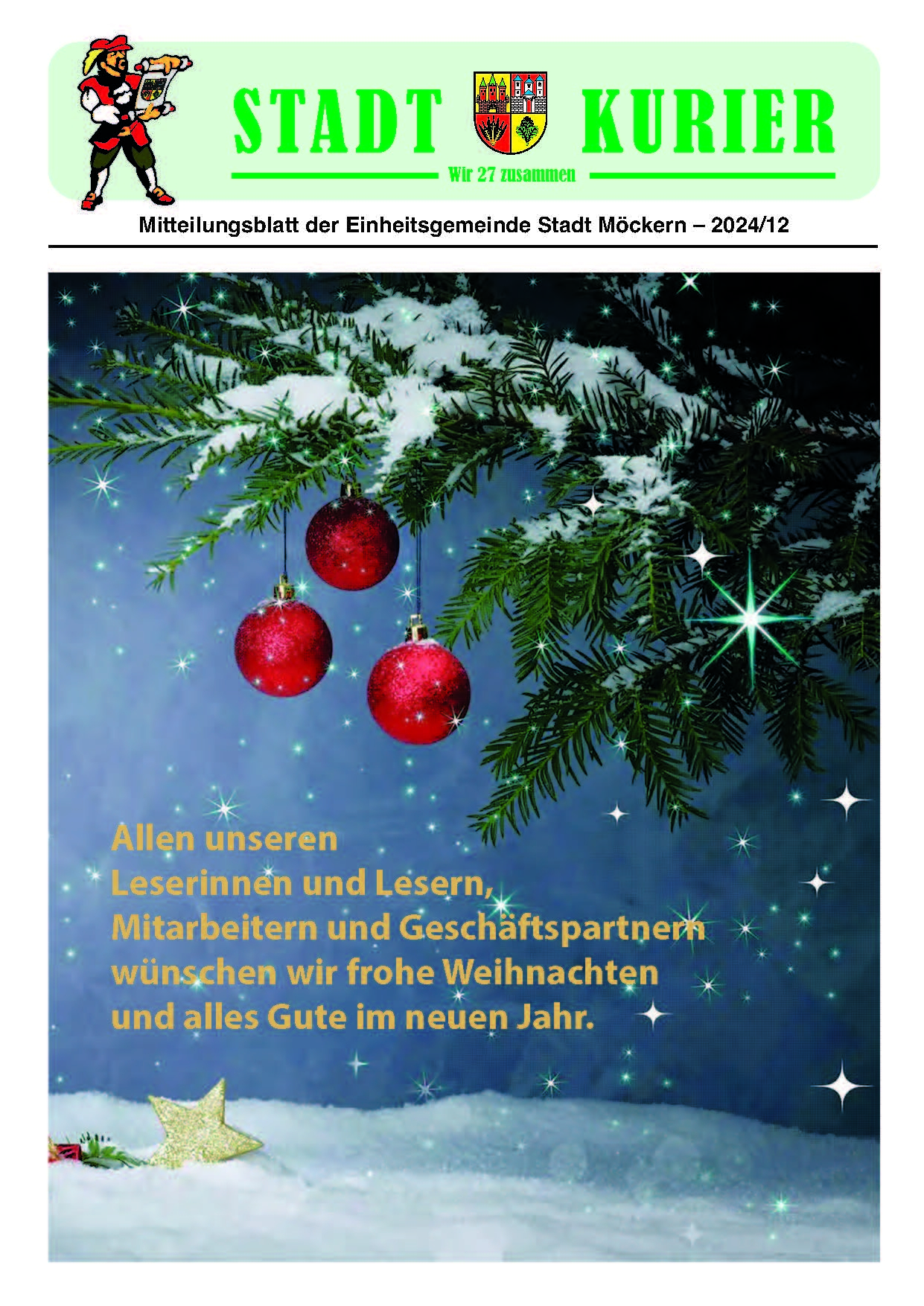 Stadtkurier 2024-12 Startseite