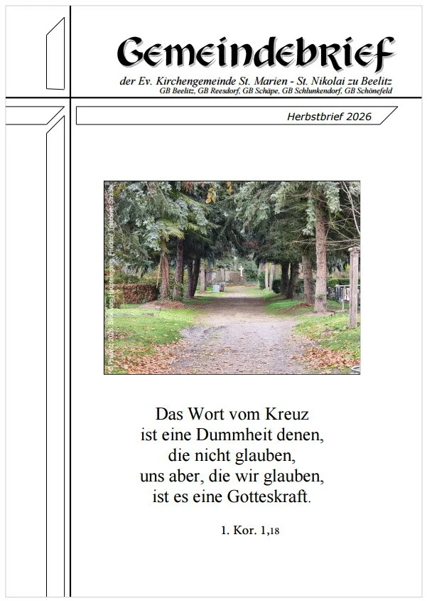 Herbstgemeindebrief 2026