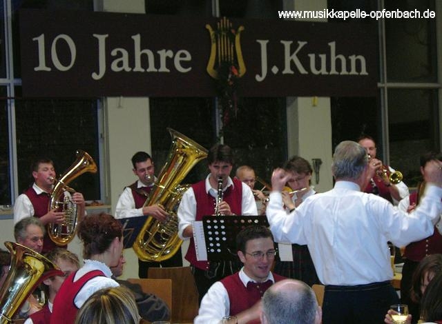 10 Jahre Dirigent Johannes Kuhn