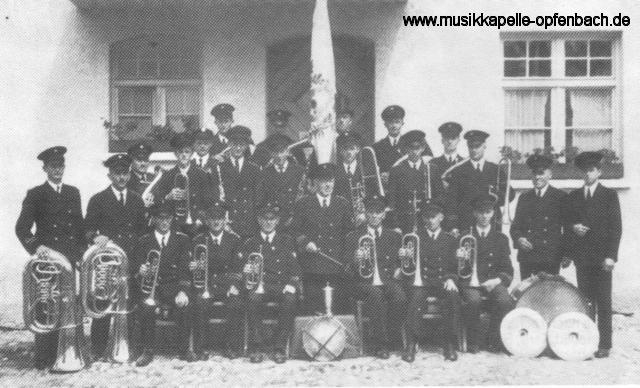 Die Musikkapelle 1949