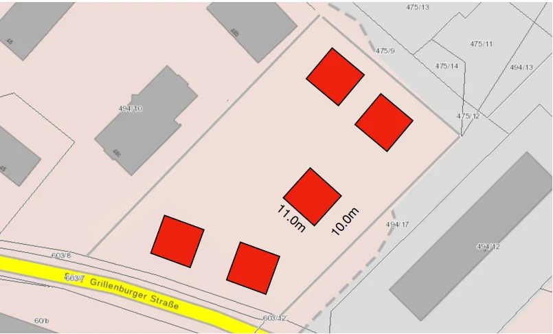 Grillenburger Straße 49 mögliche Aufteilung