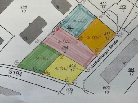 Grillenburger Straße 49 - Lageplan