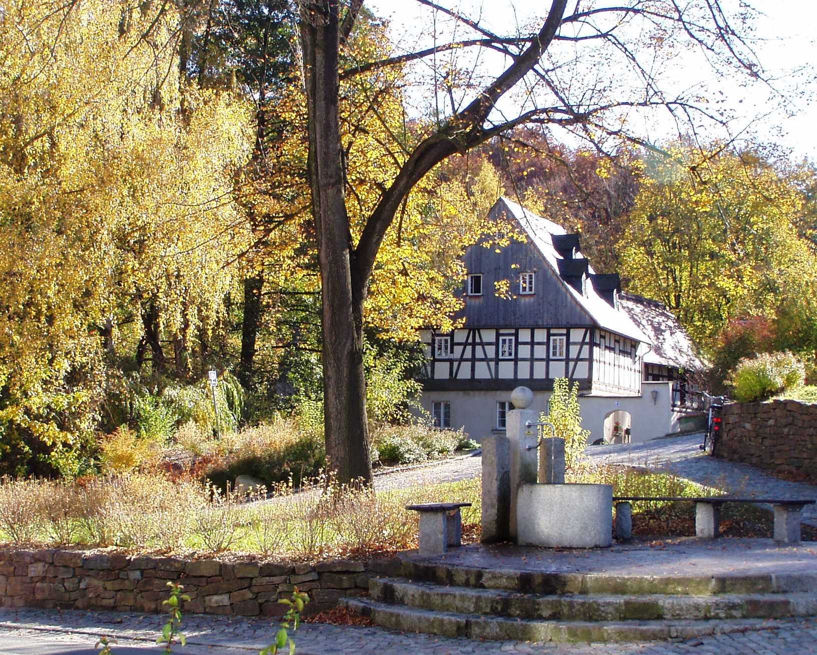 Blick zum Gärtnerhaus OT Weißbach