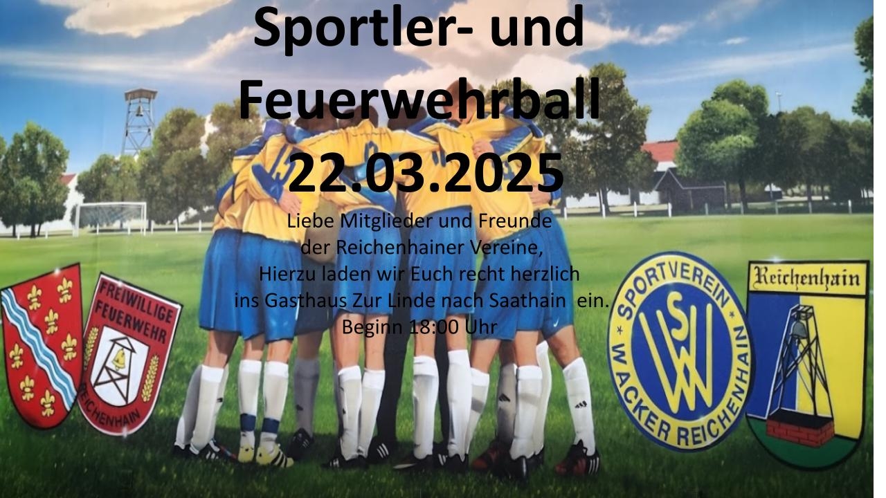Sportler- und Feuerwehrball 2025