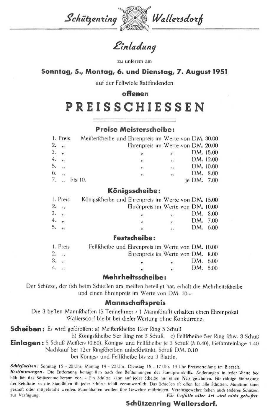 preisschiessen