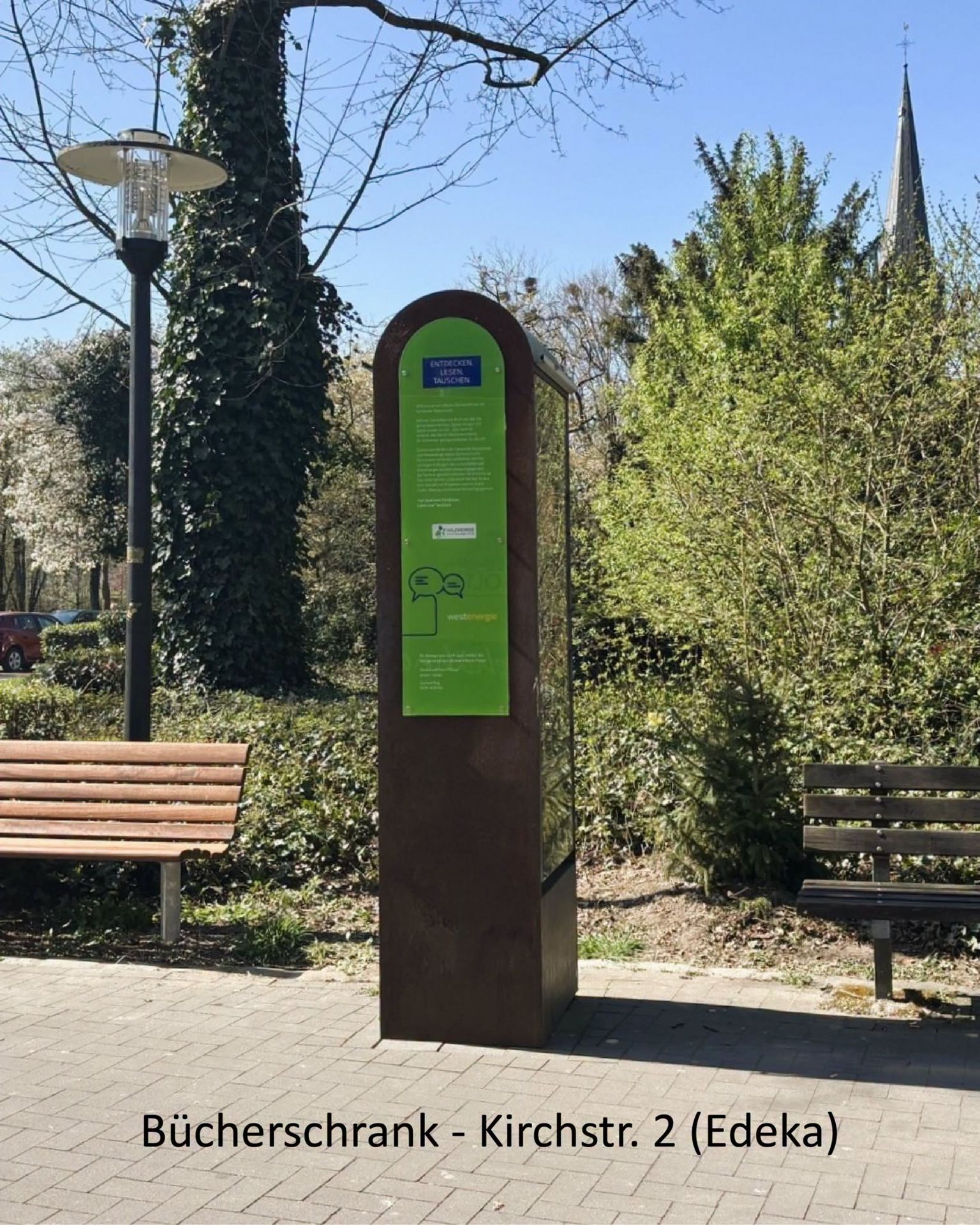 Bücherschrank Edeka