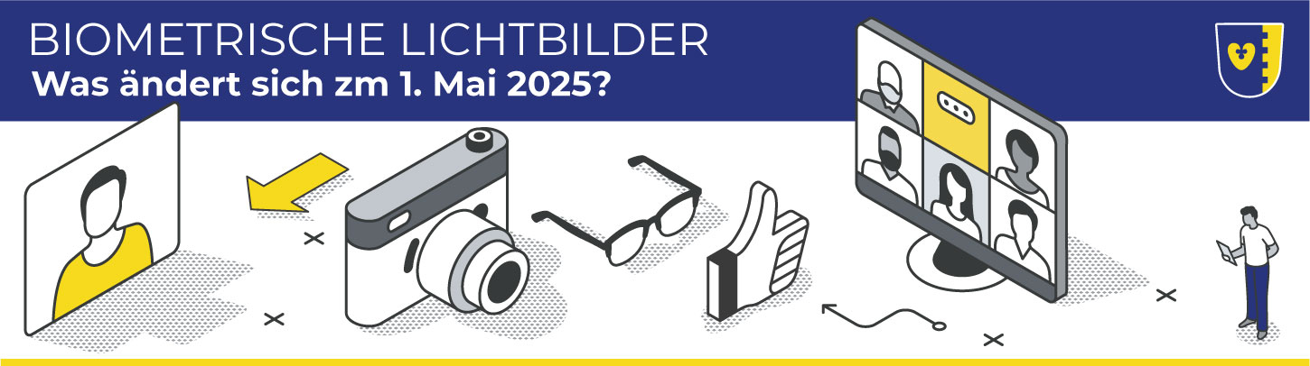 Biometrische Lichtbilder ab dem 01. Mai 2025