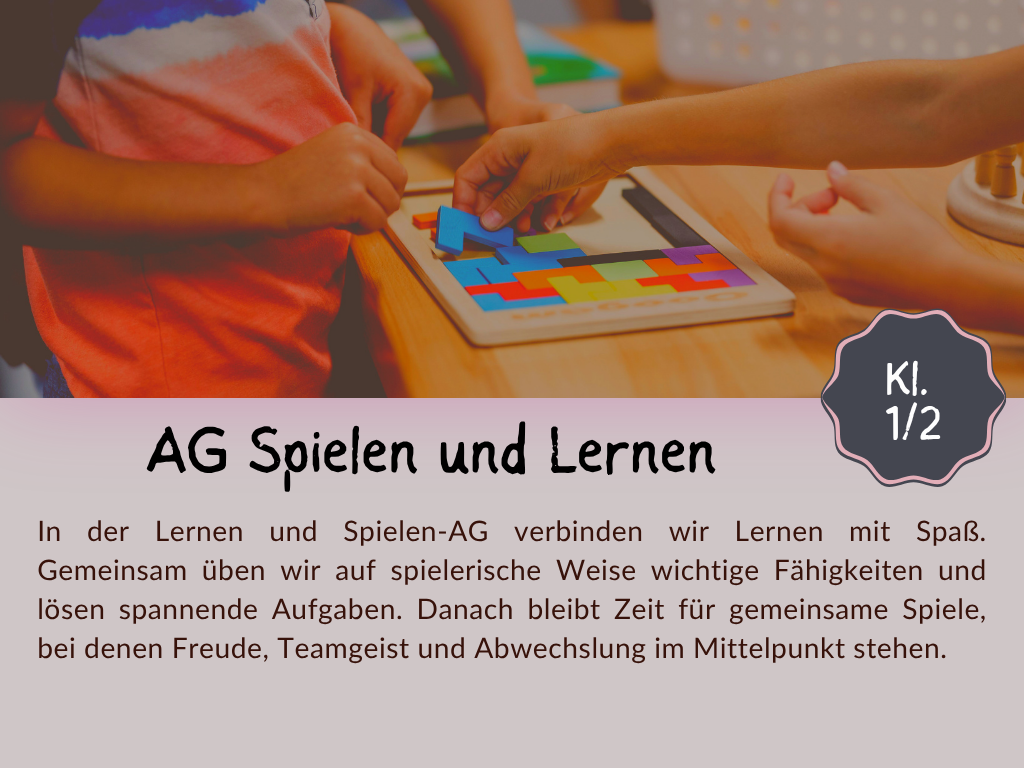 AG Spielen & Lernen