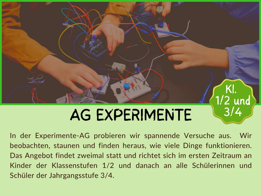 AG Experimente