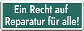 Recht auf Reparatur für alle