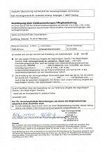 Spendenbescheinigung