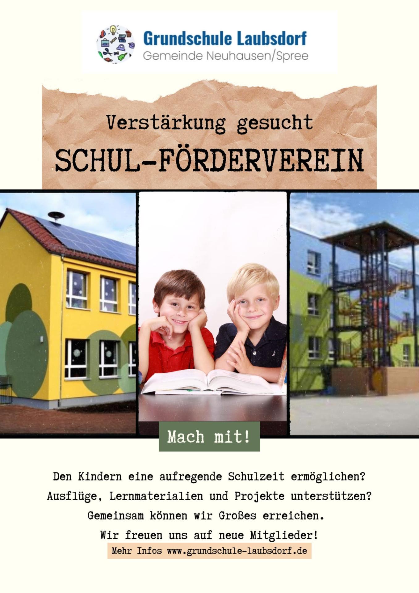 Werbung Förderverein