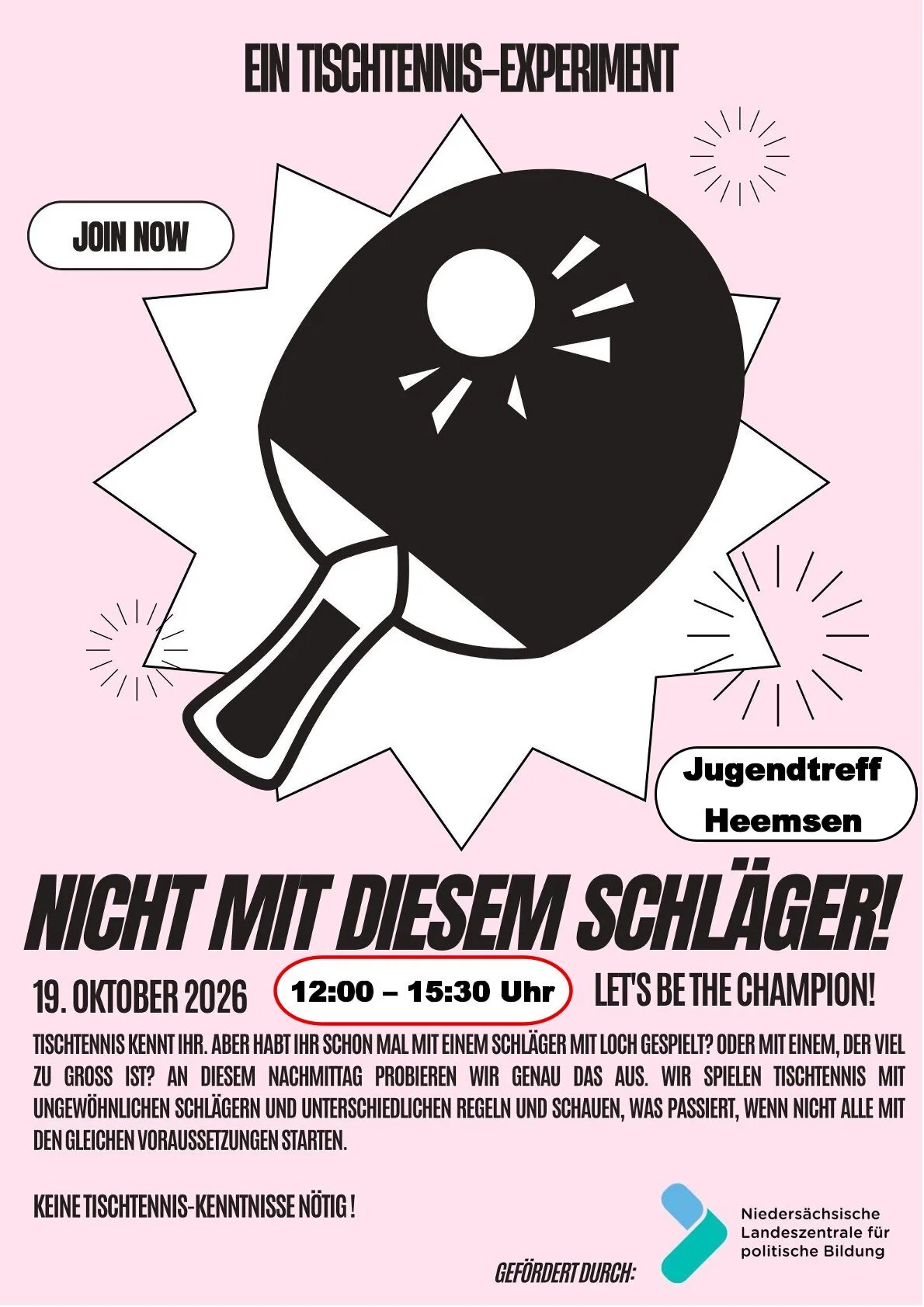 Ein Tischtennis-Experiment