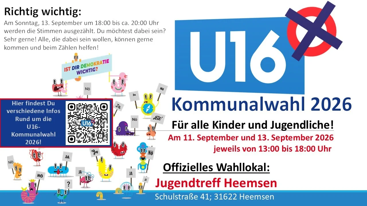 U16-Wahl-Ankündigung
