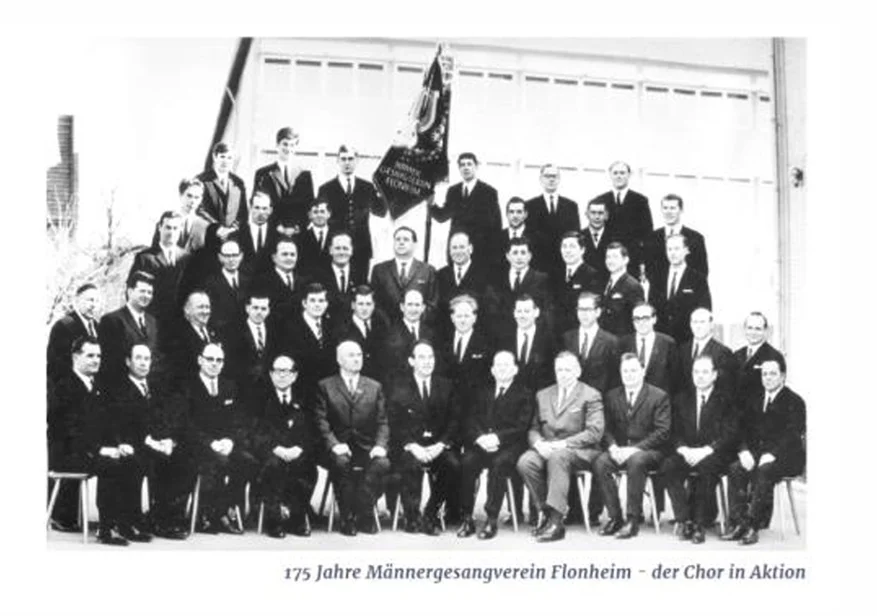 175 Jahre Männergesangverein Flonheim -der Chor in Aktion