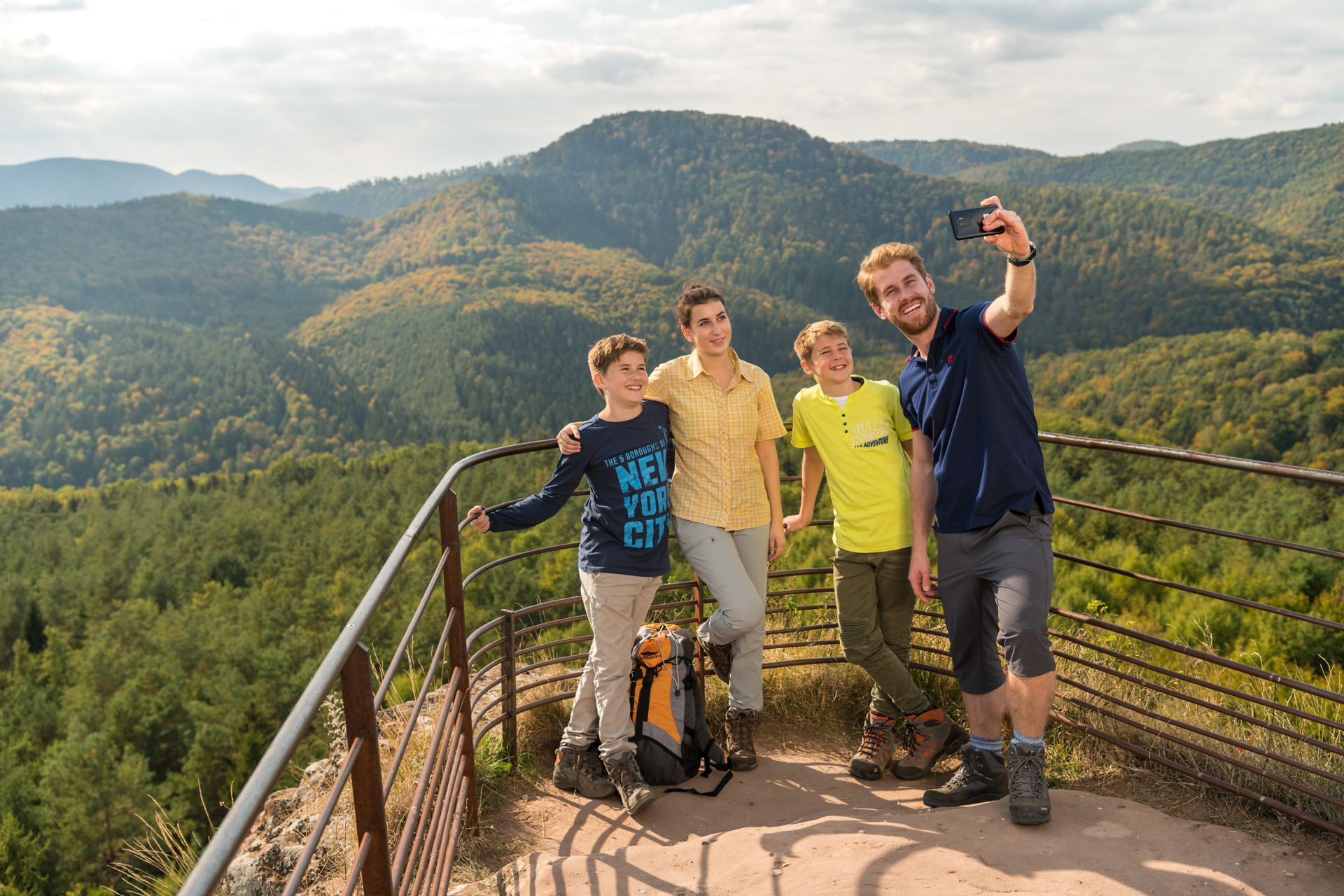 Burg Fleckenstein am Deutsch-französischen Burgenweg