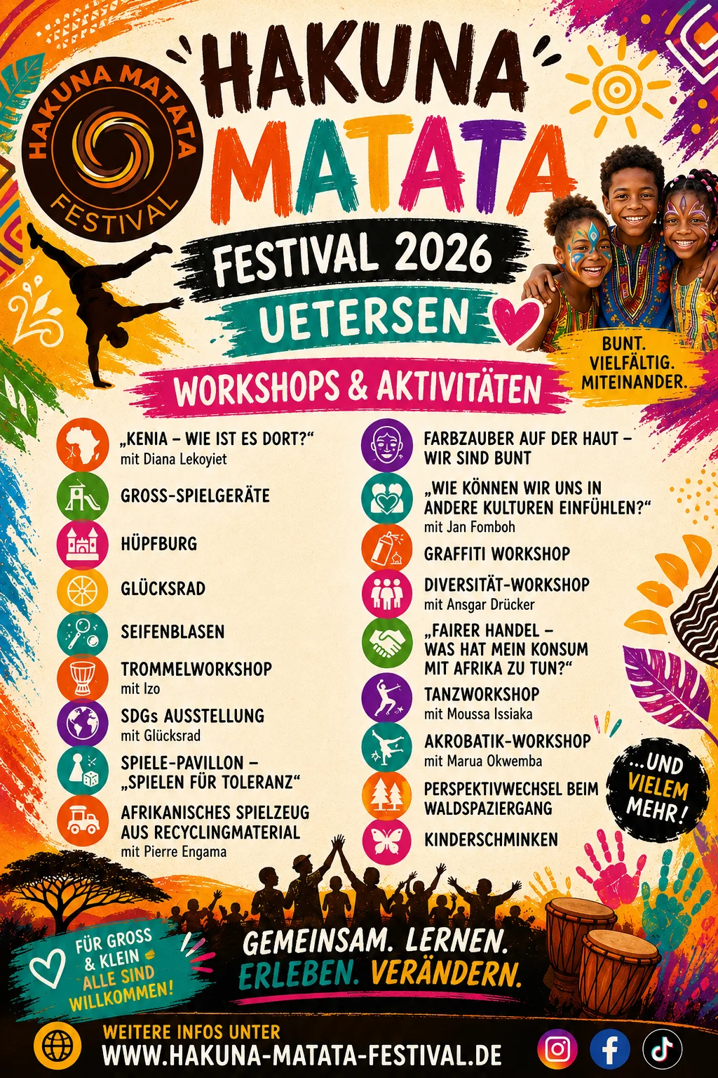 Workshops und Aktivitäten 2026