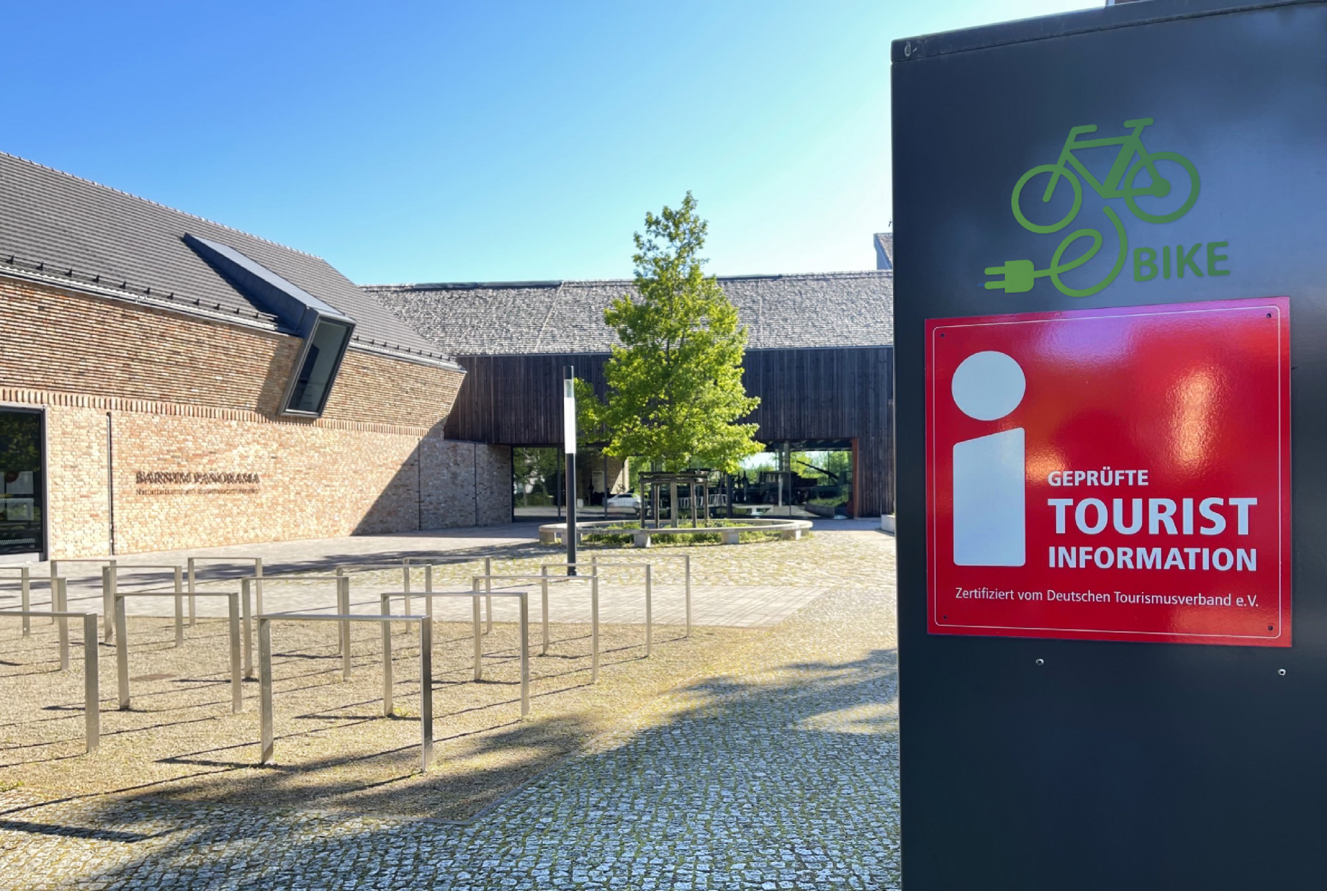 Barnim Panorama, E-Bike-Ladestation; Foto: Chomik