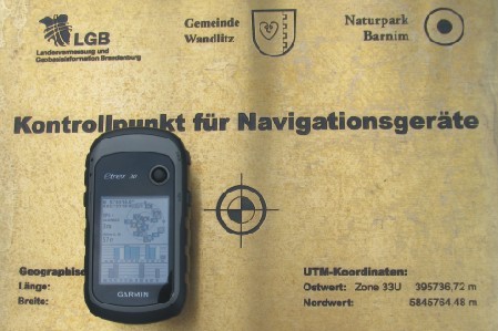 GPS-Kontrollpunkt