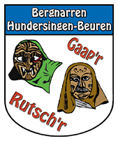 Wappen Narrenvereinigung "Bergnarren" Hundesingen Beuren e.V.
