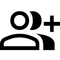 berechtigte Person farbe-schwarz