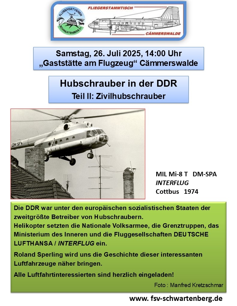 Fliegerstammtisch 250726