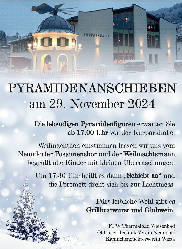 Pyramide Wiesenbad 241129