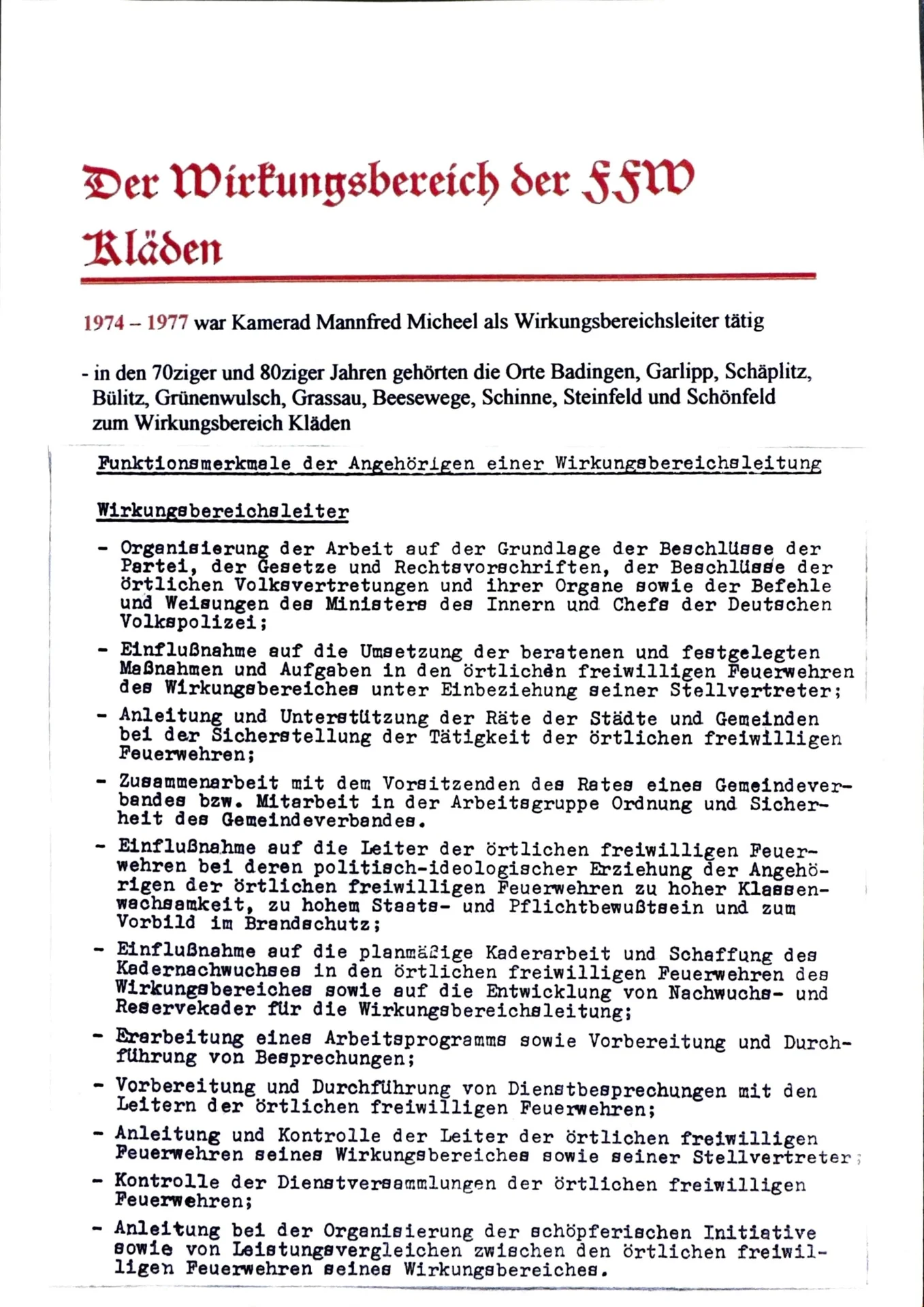Arbeitseinsätze, Öffentlichkeitsarbeit (3)