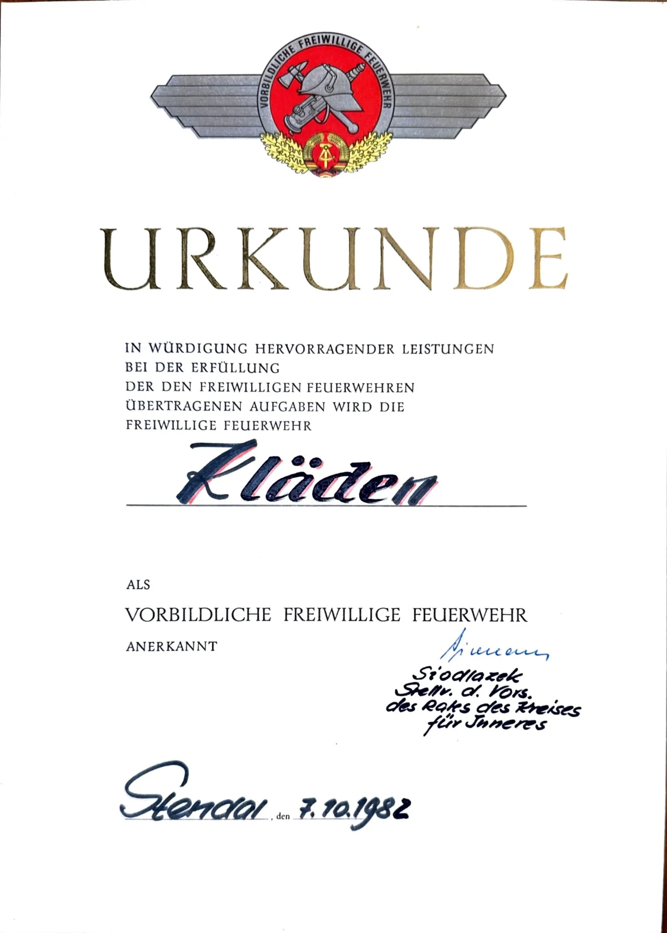 Beförderungen und Auszeichnungen 1959-1989 (14)