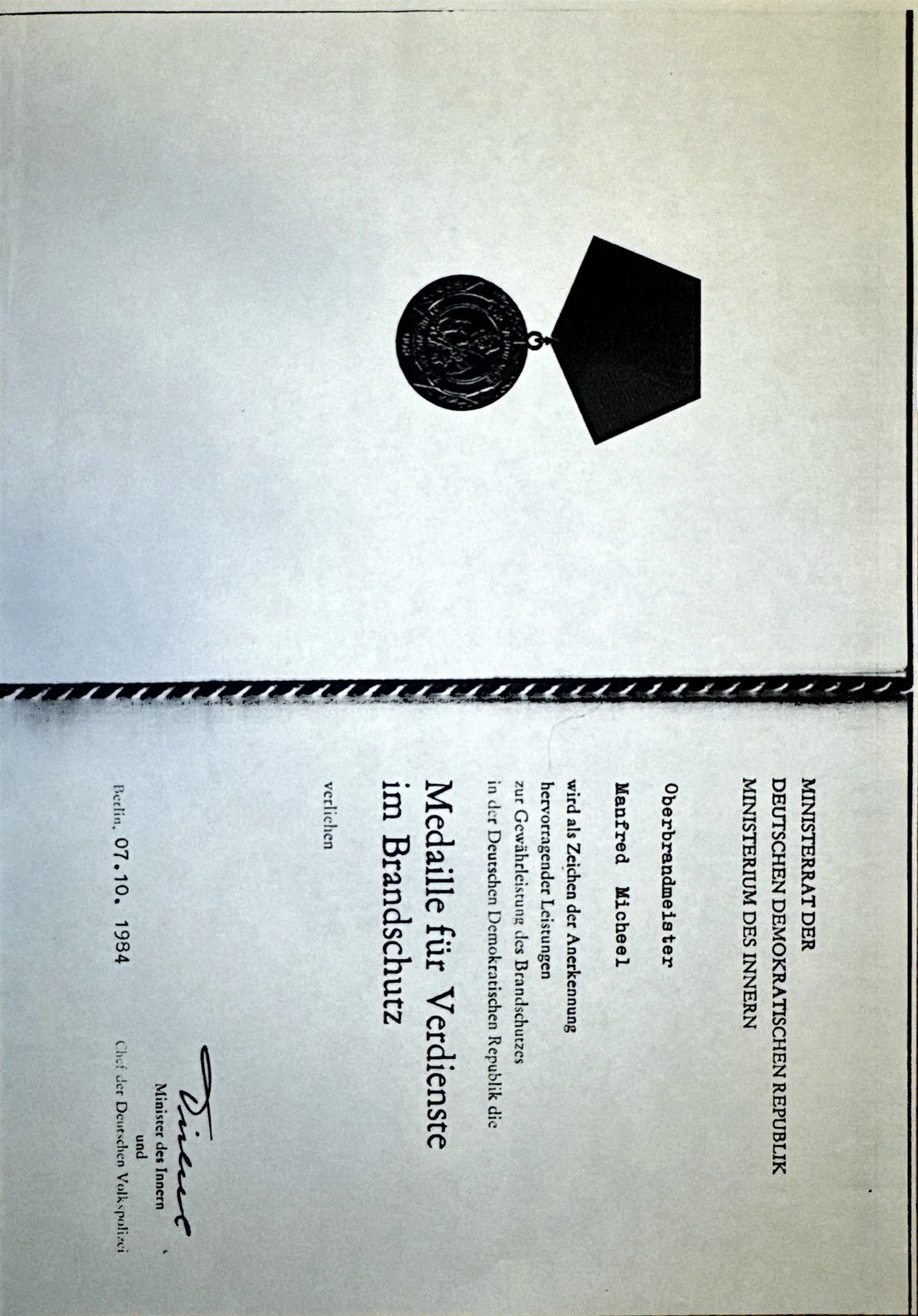 Beförderungen und Auszeichnungen 1959-1989 (15)