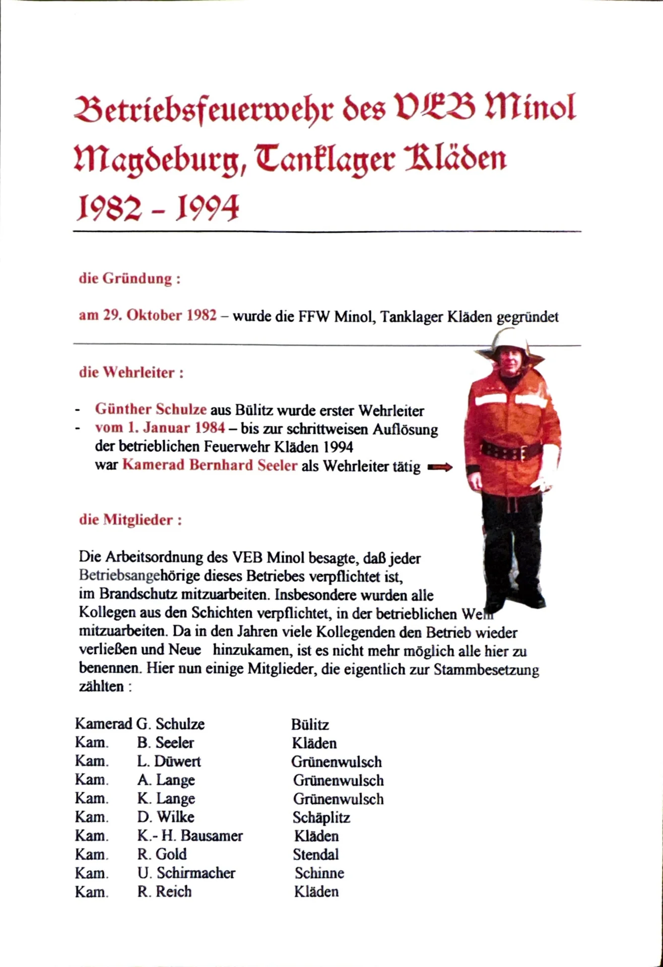 Betriebsfeuerwehr des VEB Minol Tanklager Kläden (1)