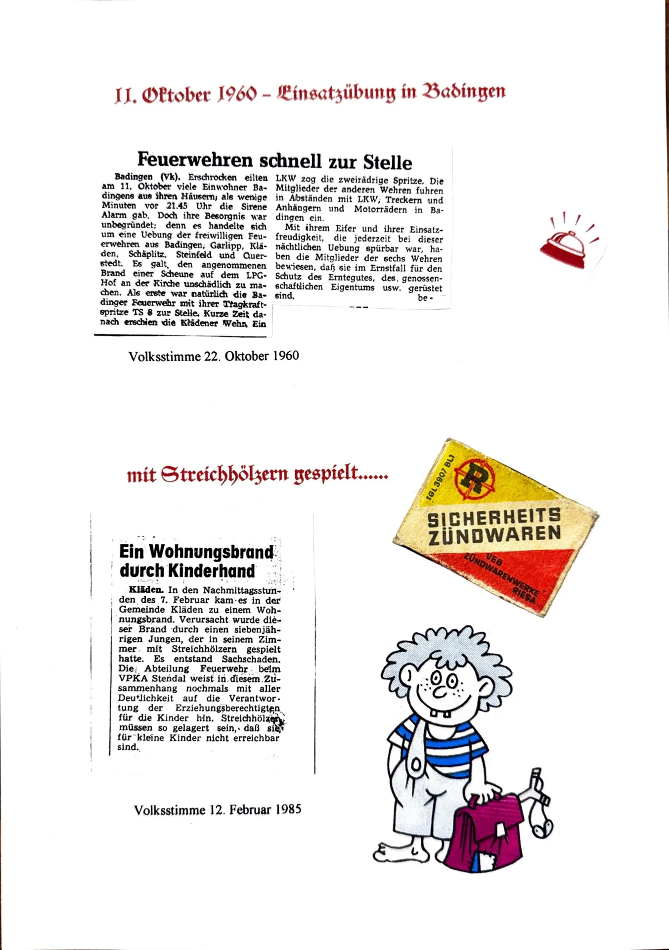 Brandeinsätze, Übungen und Hilfeleistungen (4)