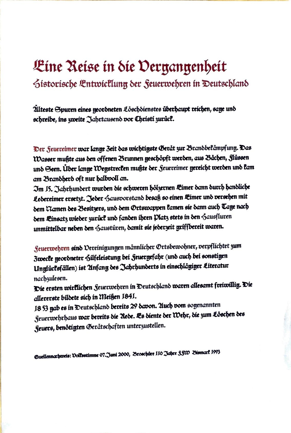 Chronik Vorwort