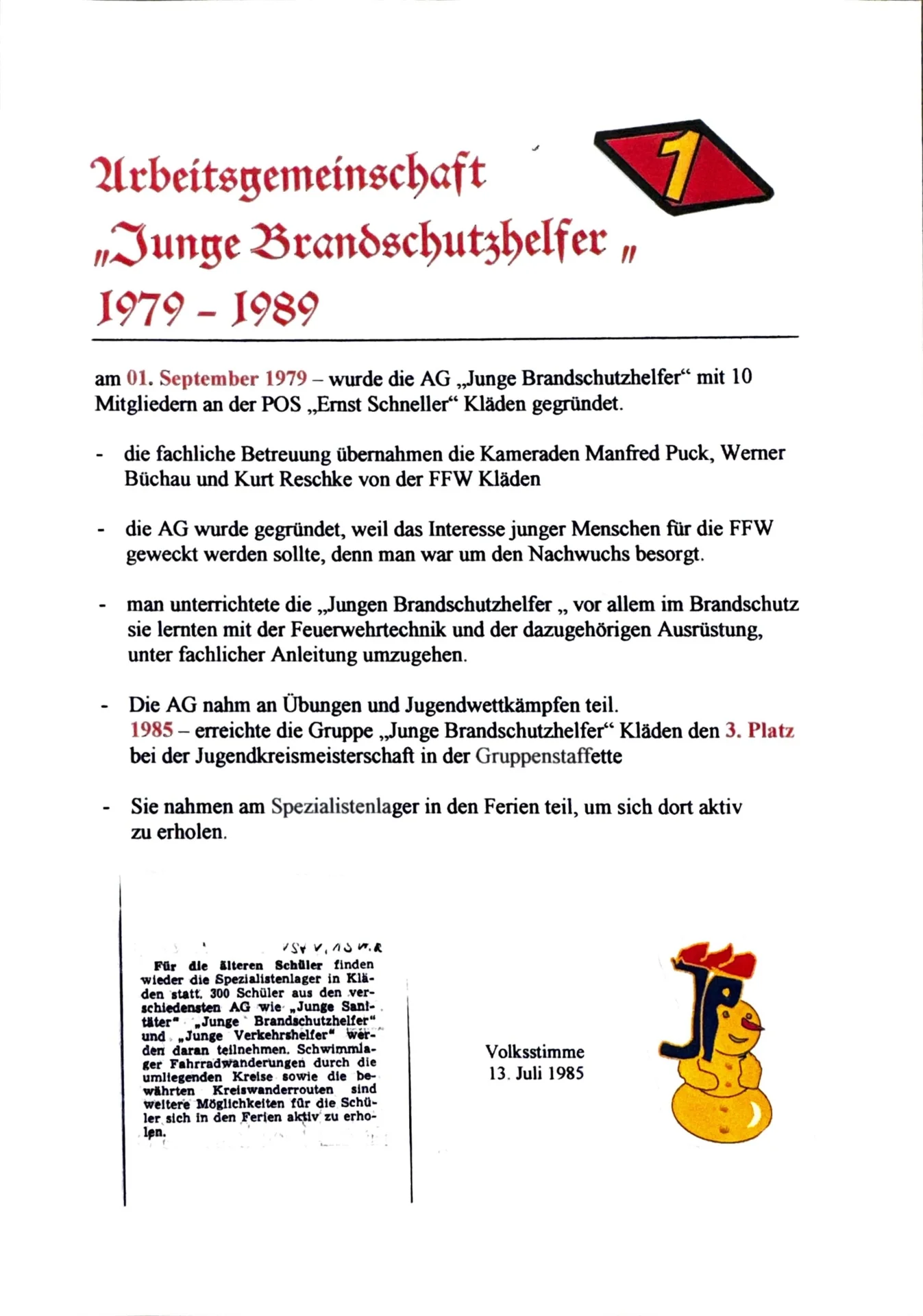 Die Arbeit im vorbeugenden Brandschutz (4)