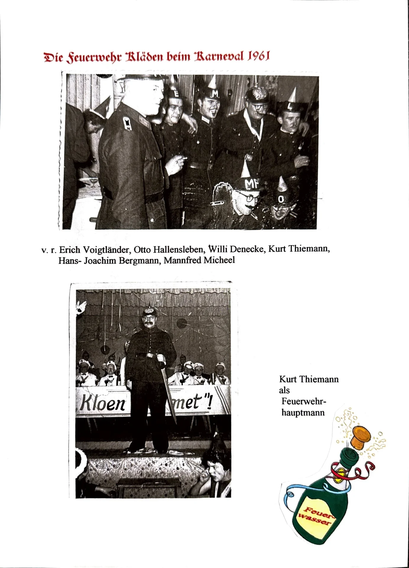 Jubilän, Feste und Veranstaltungen 1957-1989 (10)