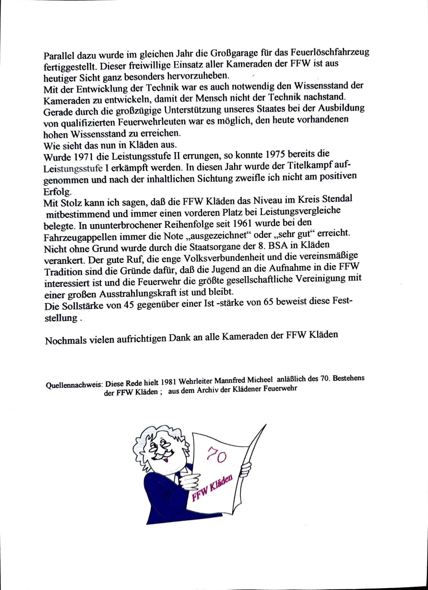 Jubilän, Feste und Veranstaltungen 1957-1989 (14)