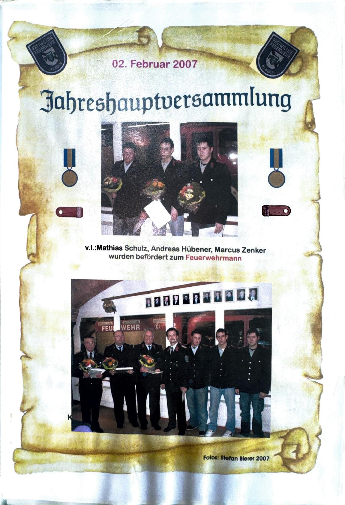 Ofw Kläden 2005 bis 2009