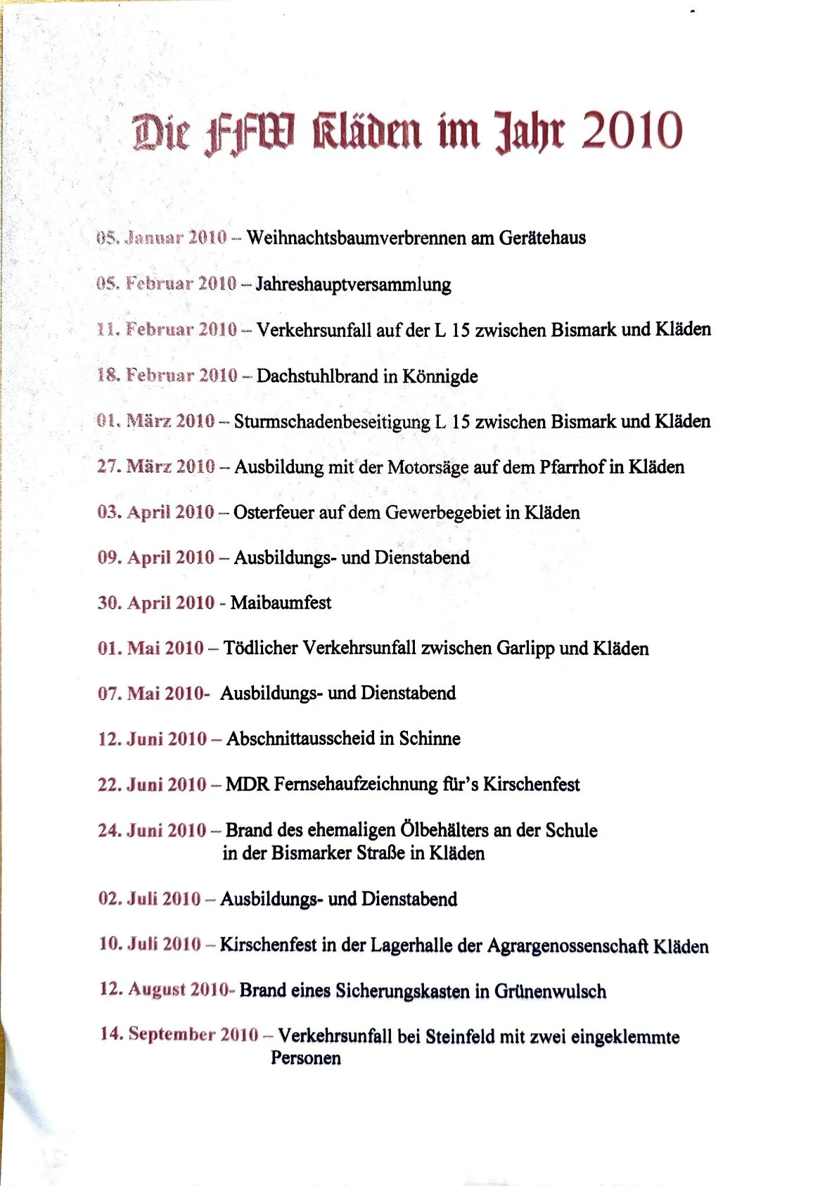 Ofw Kläden 2010 bis 2015 (2)